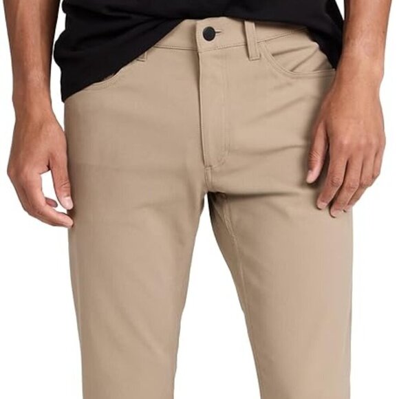 Theory Men’s Raffi Pants in Fossil Neoteric Twill Size 36 Business Casual - Picture 1 of 11